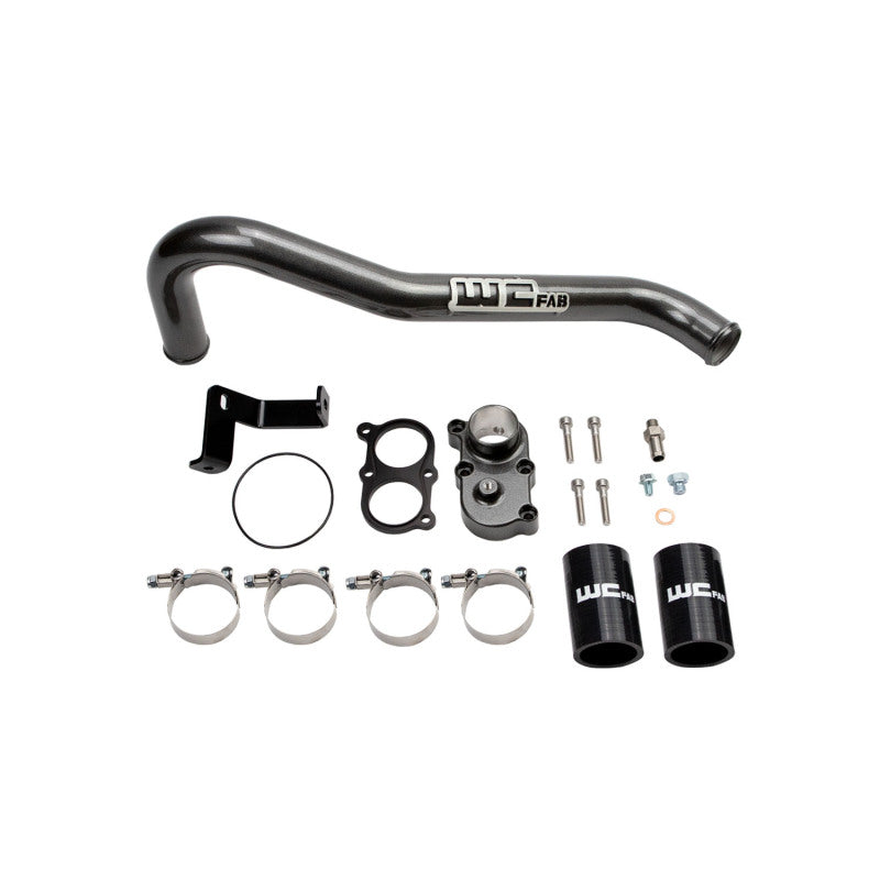 Wehrli 06-10 GM Duramax LBZ/LMM Thermostat Housing Kit - Deore Gold