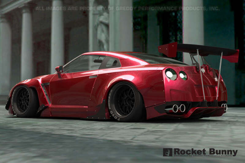 GReddy 09+ Nissan GT-R R35 Rocket Bunny GT-Wing (Hardware)