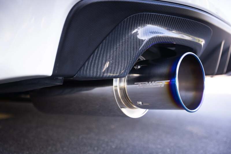 GReddy PE-TR Rolled Tip-Burnt-Ti L 190mm x 115mm