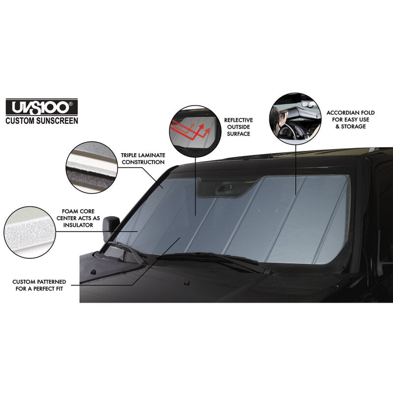 Covercraft 25-26 Volkswagen Gti UVS100 Custom Sunscreen - Blue