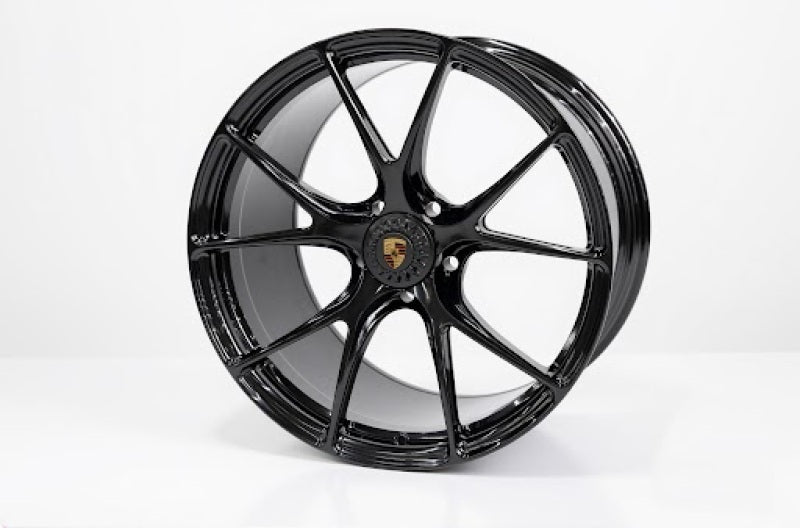 Vossen X Champion RS74 21X9 / ET44 / 5X130 / Gloss Black Wheel / 911 C2 991.2 Narrow Body - Front