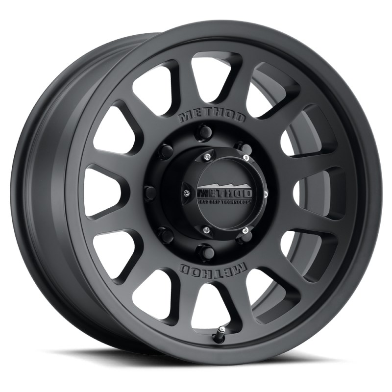 Method MR703 Bead Grip 18x9 12mm Offset 8x6.5 130.81mm CB - Matte Black
