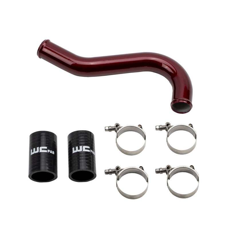 Wehrli 06-10 GM Duramax LBZ/LMM Upper Coolant Pipe - Sparkle Copper