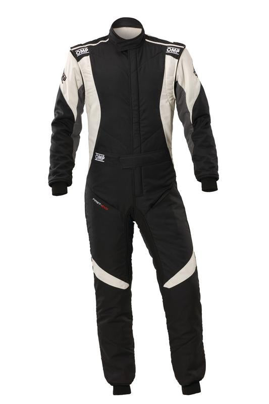 OMP FIRST EVO ELLE OVERALL my2025 FIA 8856-2018/SFI BLACK / FUCHSIA SZ 46
