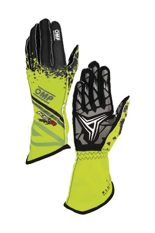OMP KS-2 ART my2025 KART GLOVES BLUE / BLACK SZ XS
