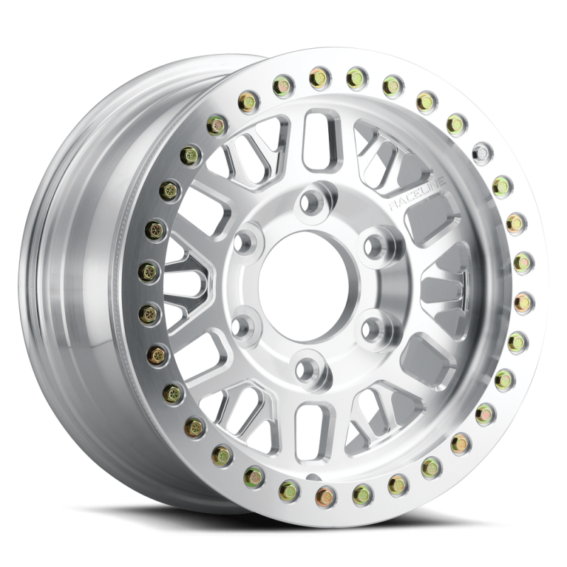 Raceline RT951F Ryno Forged 17x9in / 8x180 BP / -12mm Offset / 130.81mm Bore - Machined Raw