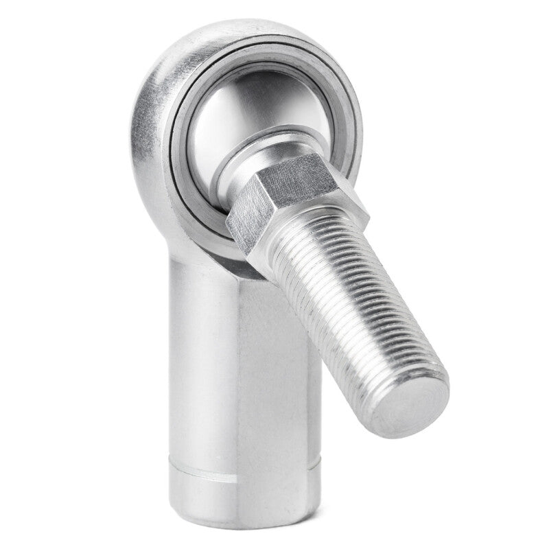 QA1 H Series 3-Pc Rod End - Female/Left Hand - .5in Bore x 1/2-20 w/Stud - Alloy Steel w/PTFE