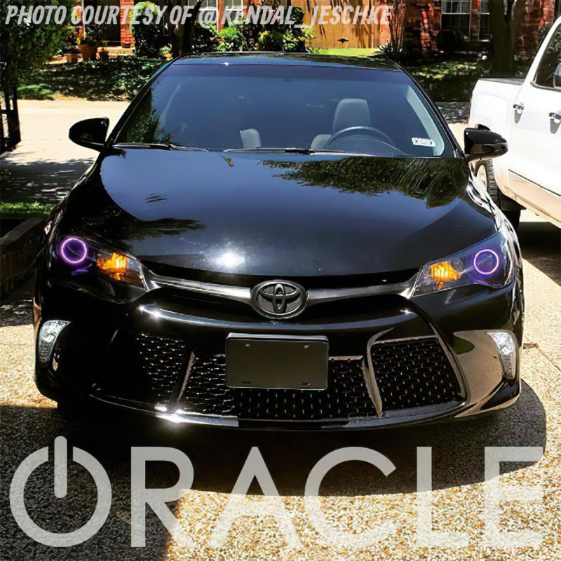 Oracle 12-15 Toyota Camry LED Headlight Halo Kit - Amber