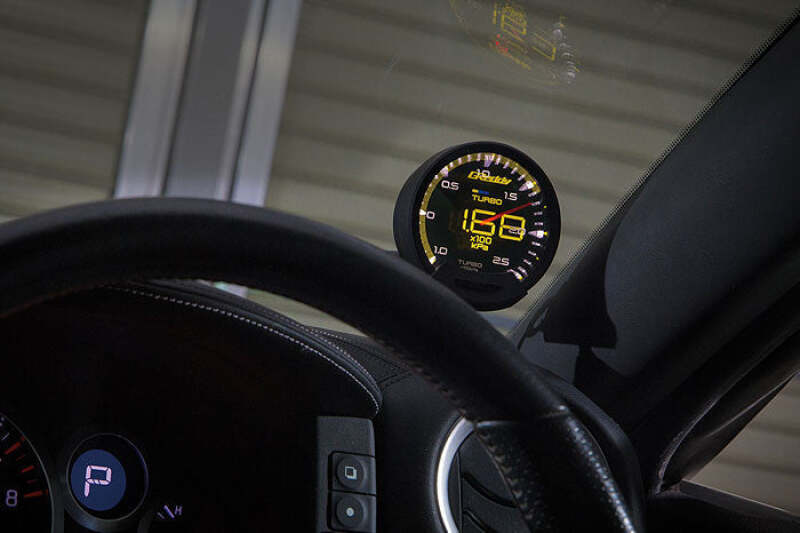 GReddy Sirius Unify Turbo Boost Gauge Set (Sirius Meter w/Boost Pressure Sensor Set & Vision Displ)