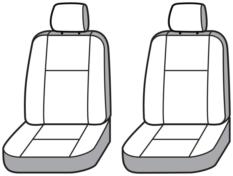 Covercraft 22-25 Nissan Frontier Carhartt Super Dux SeatSaver Front Row Custom Seat Cover - Gravel