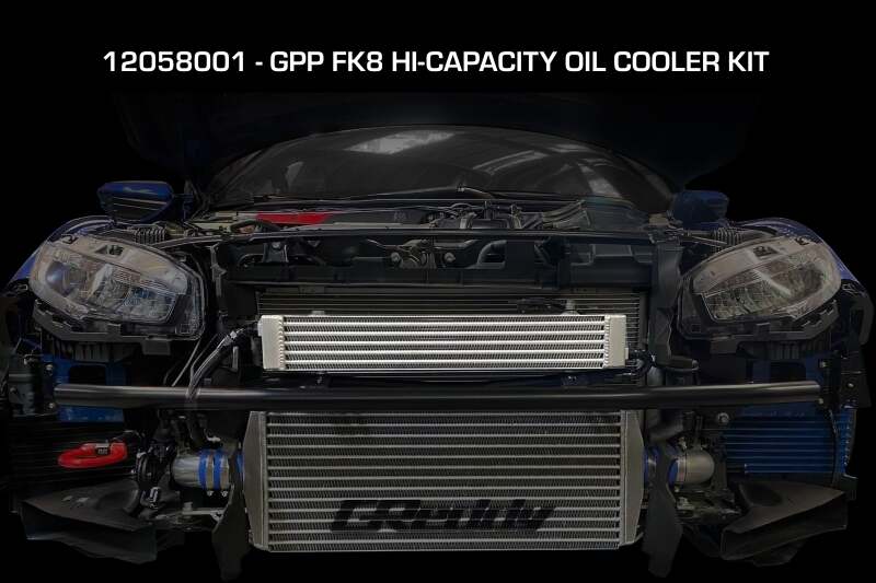 GReddy 2017+ Honda Civic Type-R High Capacity Front Mount Oil Cooler Kit