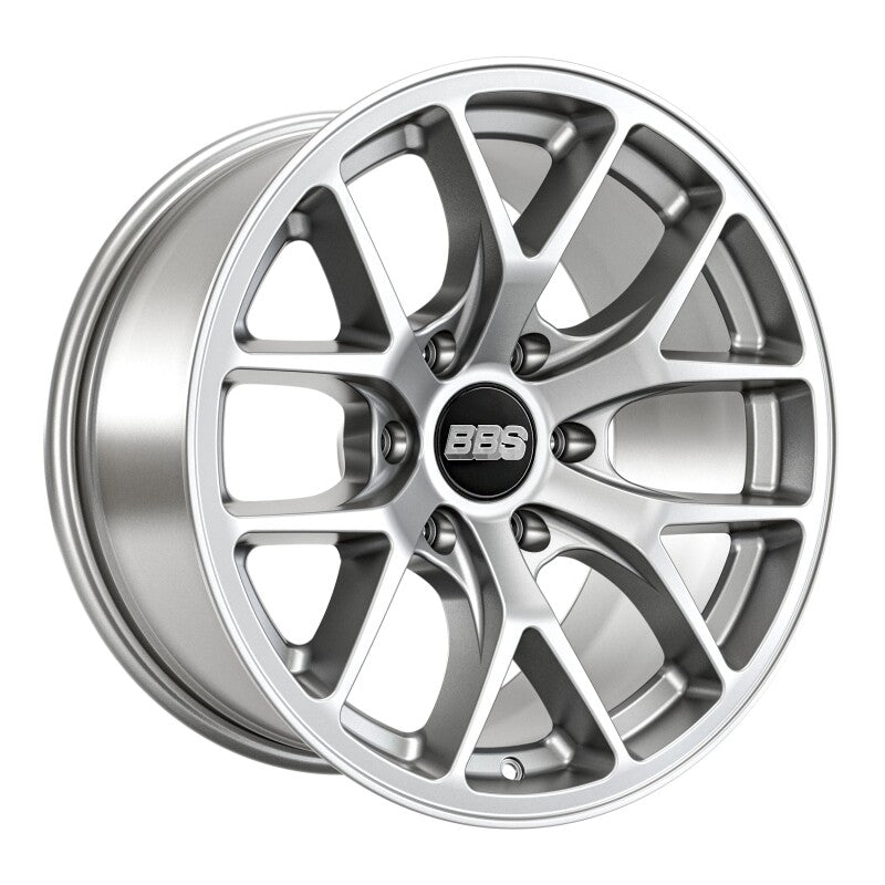 BBS TS-P 18x9in - 6x139.7 - 106.1 CB - ET0 - Satin Silver Wheel
