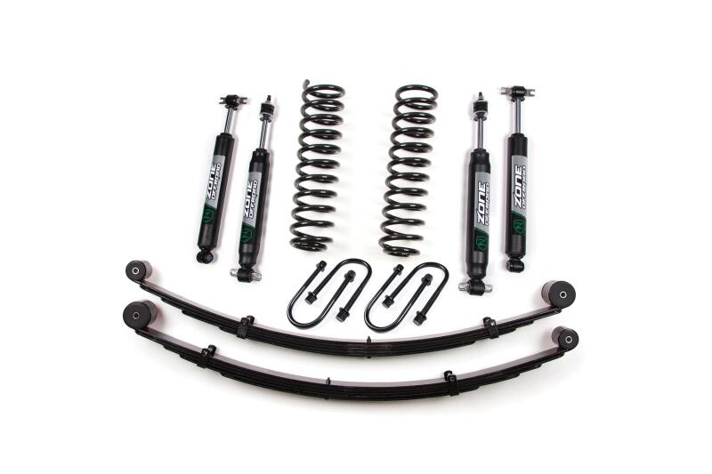 Zone Offroad 84-01 3in XJ w/Rear Springs-Dana 35