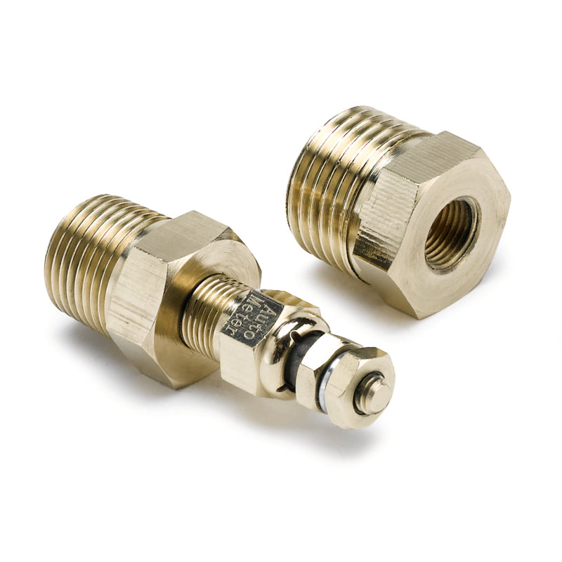 Auto Meter Old Tyme White Quad & Tach/Speedo 5in. - 2 Pc.