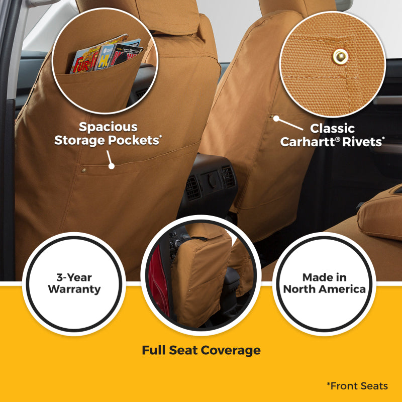 Covercraft 19-25 Mercedes-Benz Spinter Van Carhartt SeatSaver Custom Seat Cover - Brown