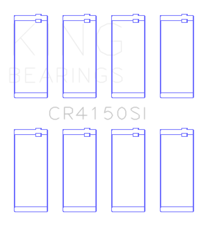 King Engine Bearings Toyota Ford ZETEC 1.6L/1.8L/2.0L Performance Rod Bearing Set