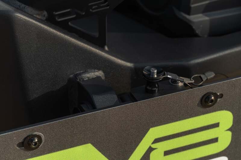 DV8 Offroad Universal Quick Release D-Ring License Plate Mount