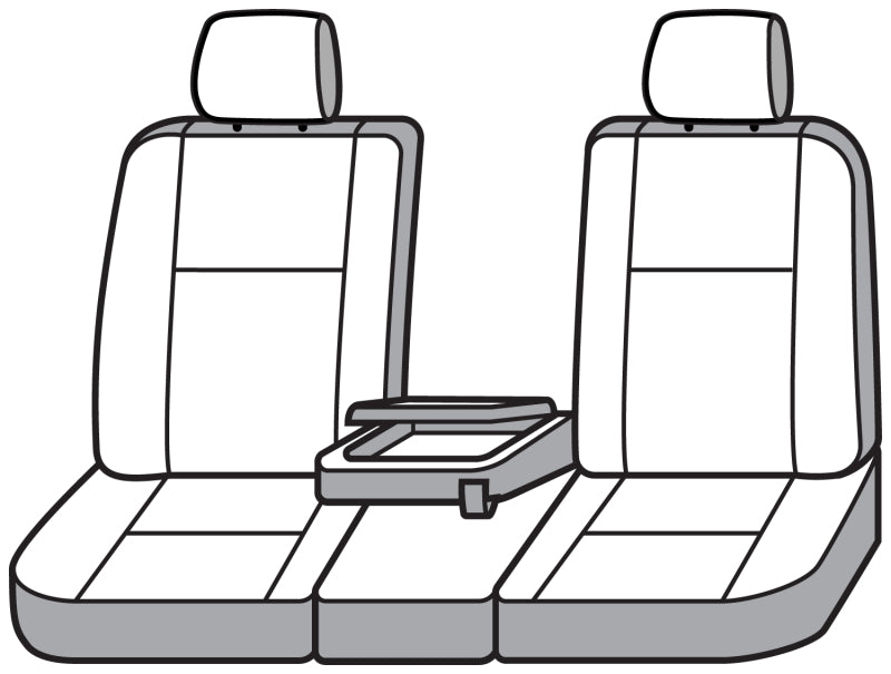 Covercraft 19-25 Chevrolet Silverado Carhartt Super Dux SeatSaver Frt Row Custom Seat Cover- Gravel