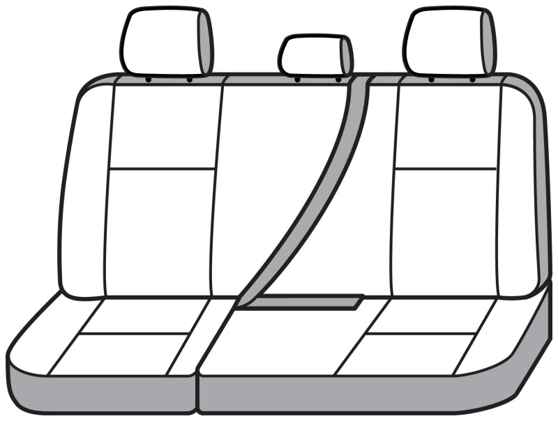 Covercraft 23-25 Chevrolet Colorado SeatSaver Custom Seat Cover - Polycotton Charcoal