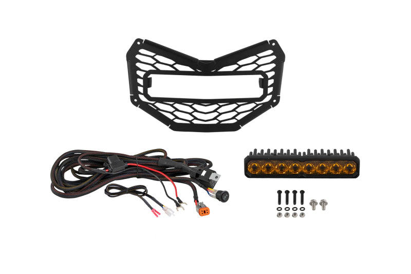 Diode Dynamics 17-26 Can Am Maverick X3 SS10 Grille Pro Yellow Driving