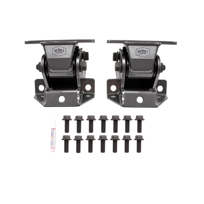 Wehrli 11-16 GM Duramax LML Heavy Duty Engine Mount - Gloss White