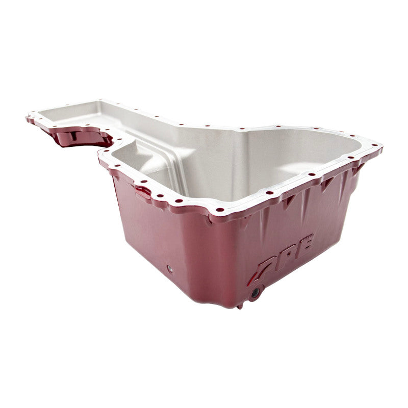 Wehrli 17-19 GM Duramax WCFab X PPE High Capacity Aluminum Oil Pan - Cat Yellow