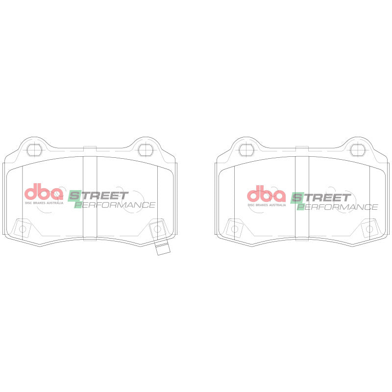 DBA 12-20 Chevrolet Camaro ZL1 6.2L Supercharged (G5/G6 ) Rear SP Performance Brake Pads