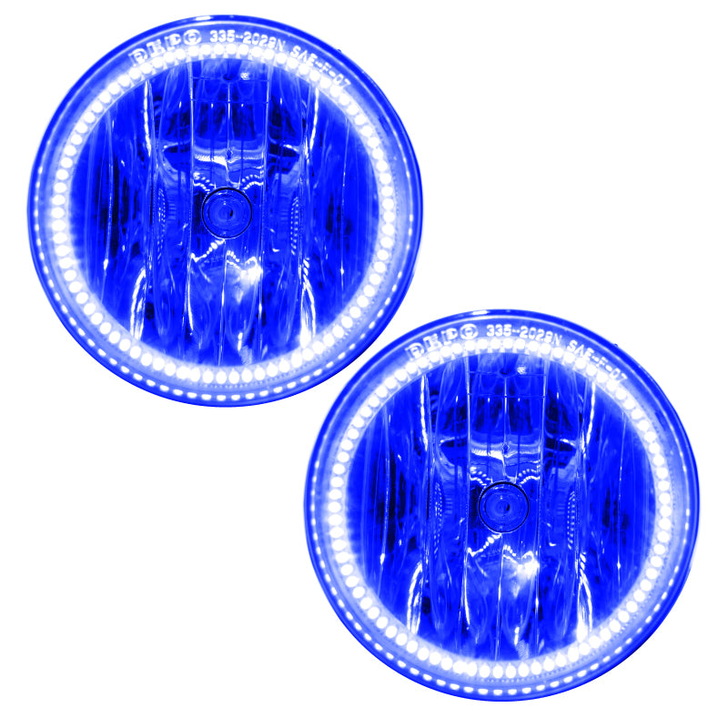Oracle 01-04 Nissan Frontier LED Fog Light Halo Kit - Blue