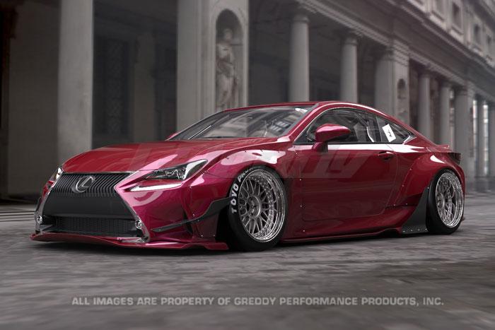 GReddy 2015 Lexus RC Rocket Bunny Full Wide-Body Aero Kit