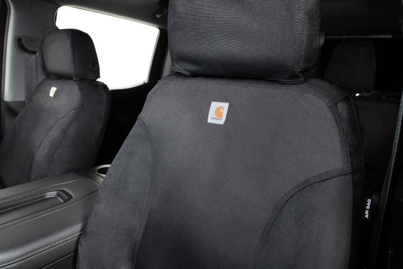 Covercraft 25 Toyota 4Runner Carhartt Super Dux SeatSaver Front Row Custom Seat Cover - Black