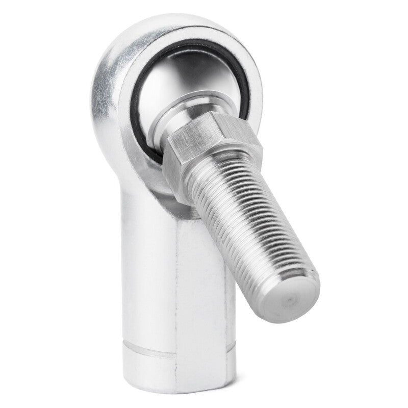 QA1 N Series Injection Molded Rod End - Female/Left Hand - .375in Bore x 3/8-24 w/Stud- Carbon Steel