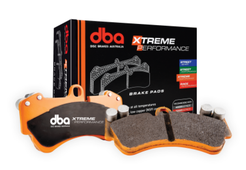 DBA 24-26 Ford Mustang (390mm Front Rotor) Rear XP Performance Brake Pads