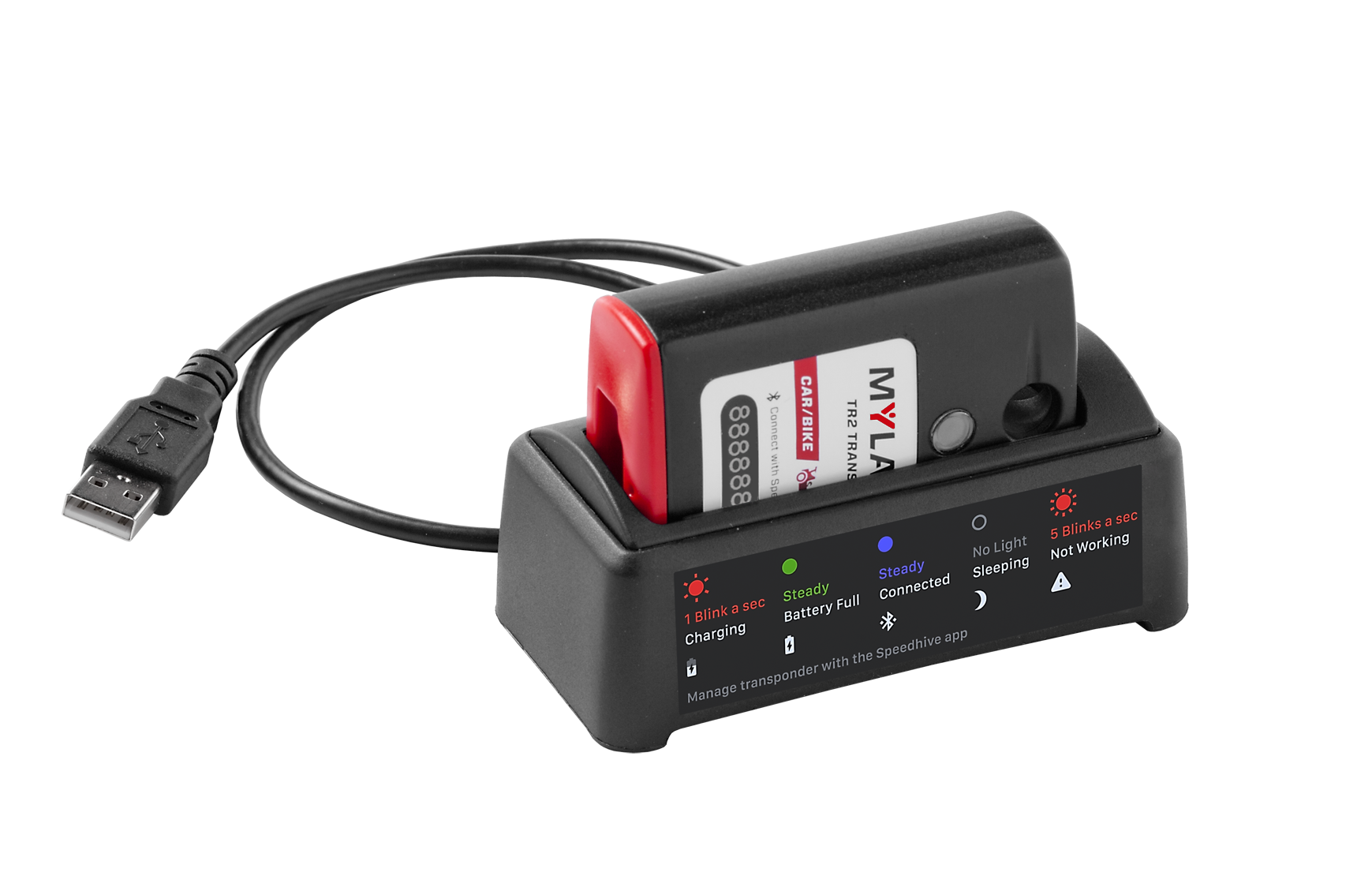 MYLAPS TR2 Transponder - Car w/2 Year Subscription